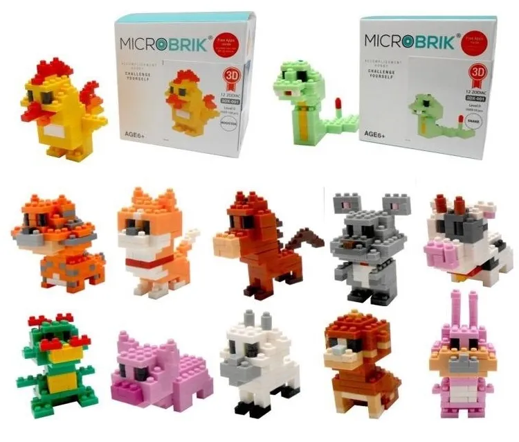 เกมส์ตัวต่อ 12 ราศี Zodiac MICROBRIK 1*12