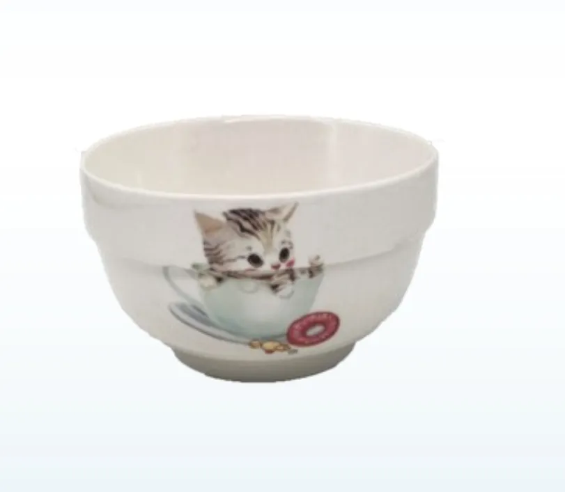 ชามกระเบื้อง มีขอบ 6 นิ้ว (1*60)  **ขายยกลัง 1125 บาท**