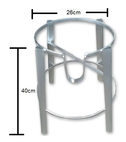 ขาวางหัวเตาแก๊สแบบกลมขนาด40cm. 1*12