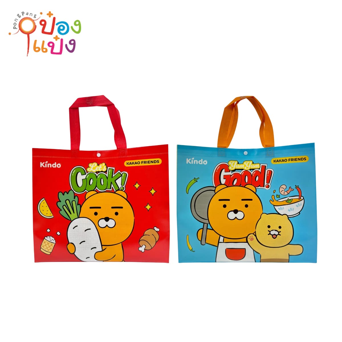 กระเป๋าช้อปปิ้ง กาเกา cookking 41x35x14CM 1*144