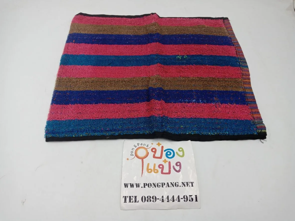 ผ้าขนหนูทอลายสีเข้ม  15x30 นิ้ว 1*600 TW1530WV-15550