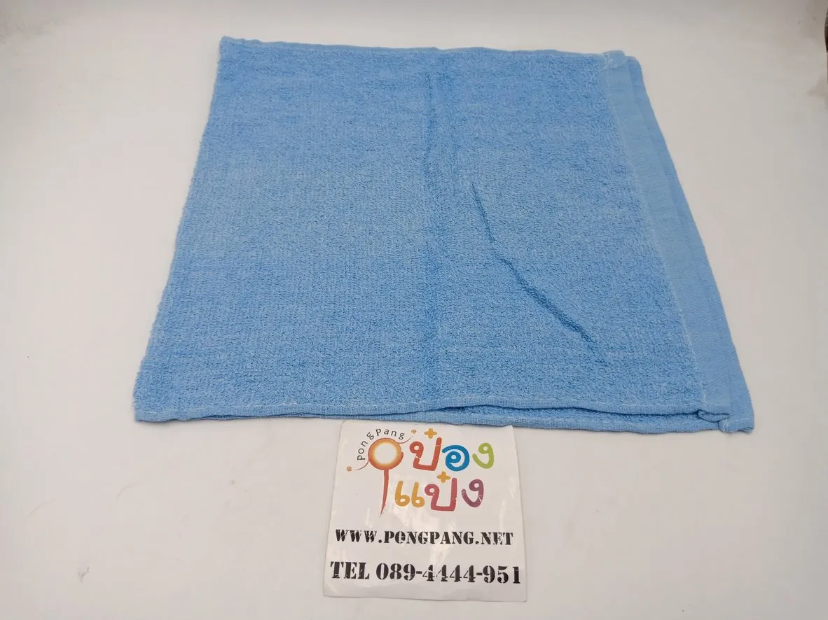 ผ้าขนหนู สีพื้น Y80  15x30 นิ้ว 1*720