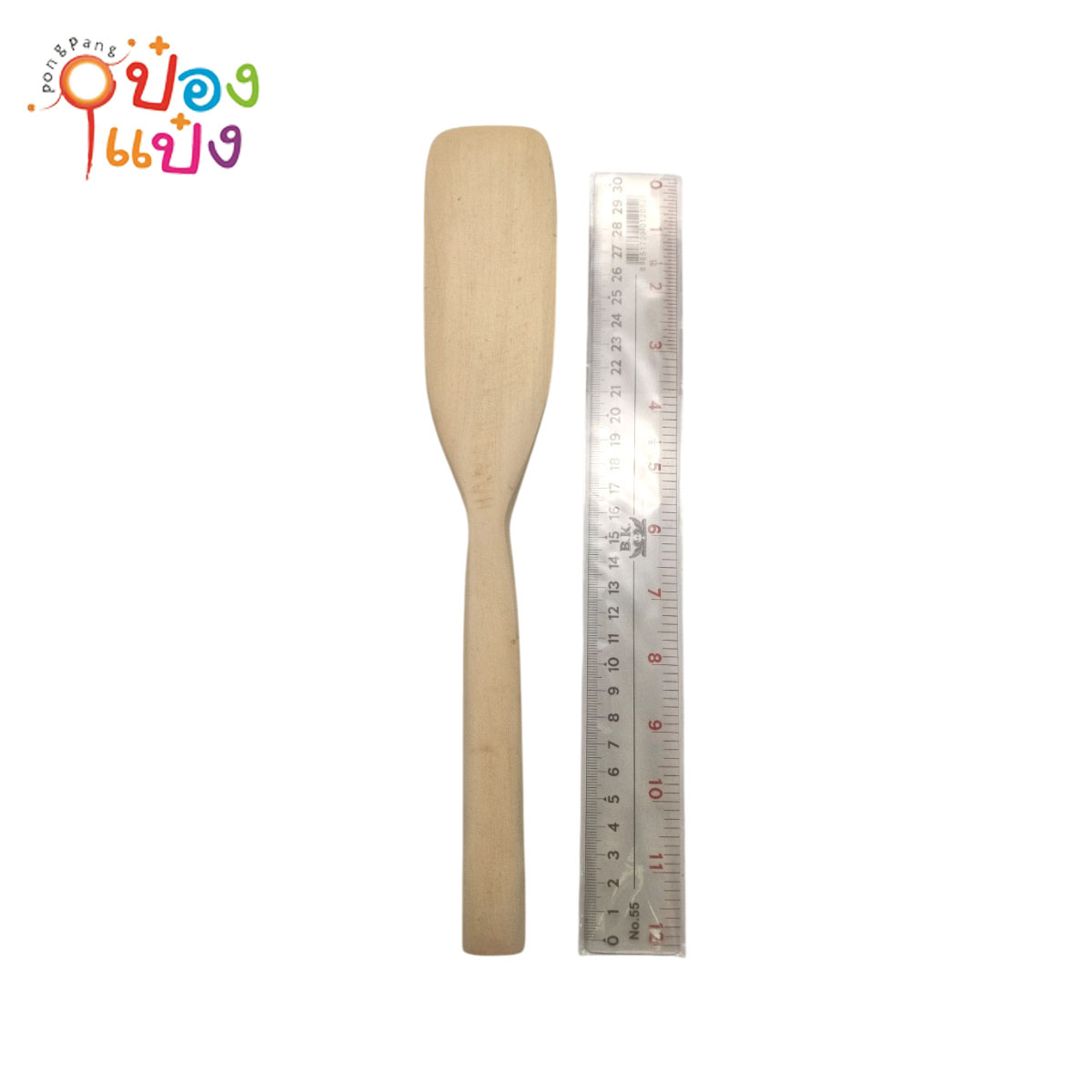 ไม้พาย 13*2.5cm. เบอร์ 5 (1*12)