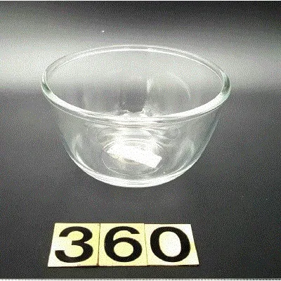 ถ้วยแก้วใส 360 ขนาด 4.5x2.5x1.75 นิ้ว  (1*72)  UG-360 222005I(220) ขายยกลัง 750บาท