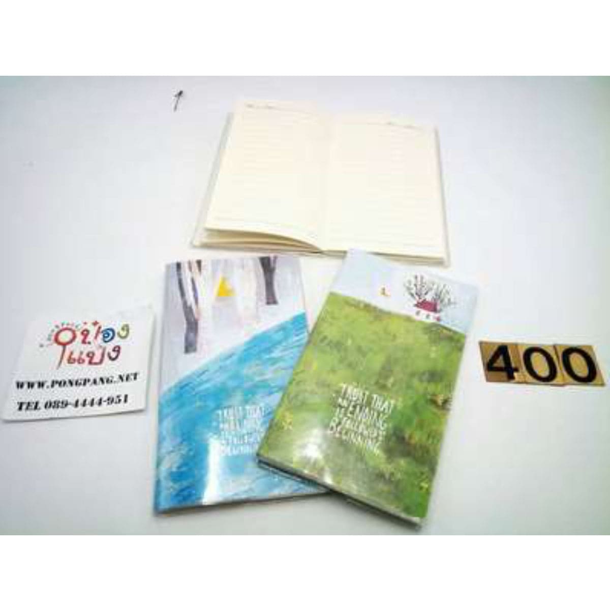 สมุด NOTE BOOK 60 แผ่น คละลาย (1*400)#