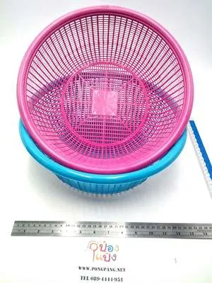 ตะกร้ากลม 419 คละสี สินค้า 15บาท