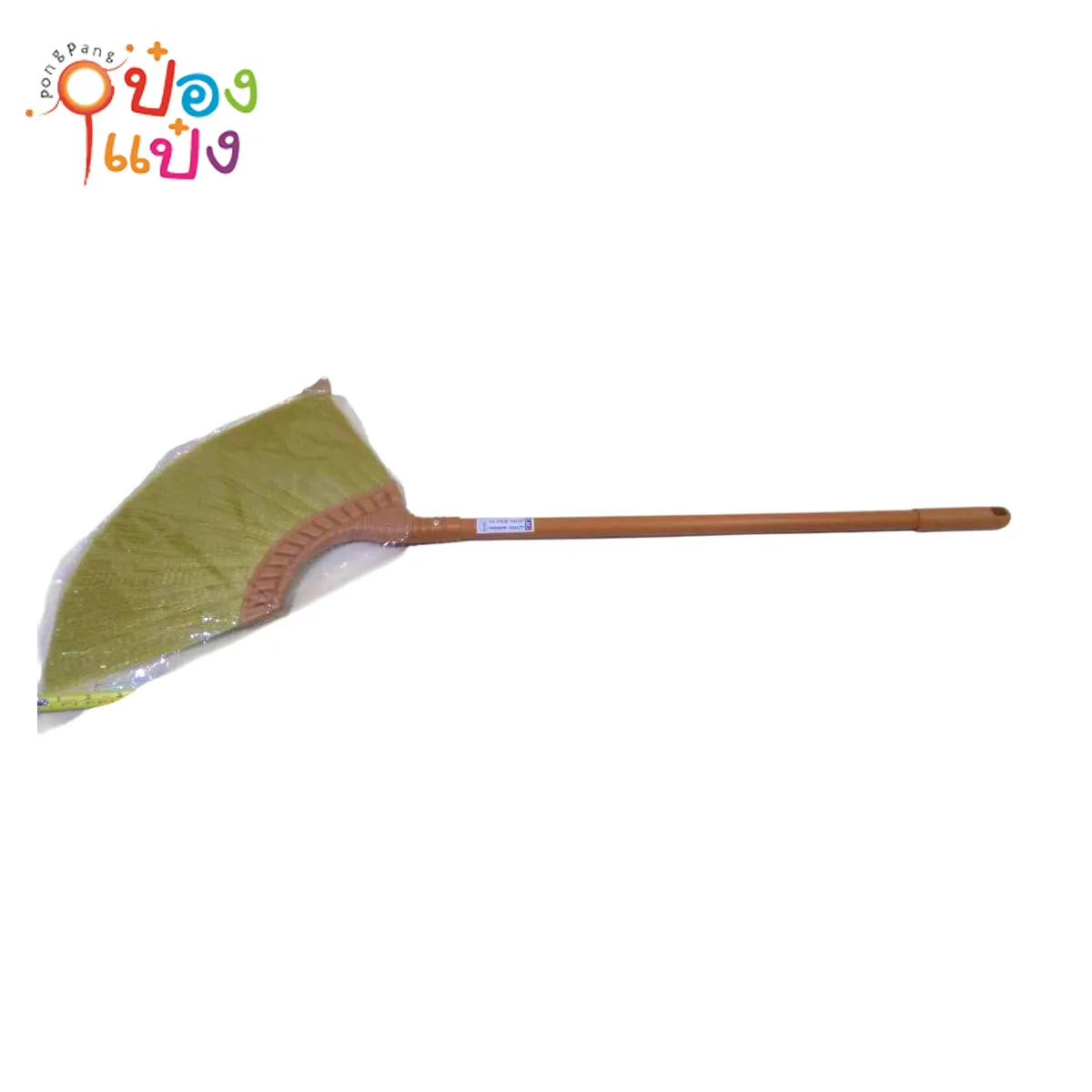 ไม้กวาดยางพารา หัวโค้ง หางสิงห์ ยาว40นิ้ว 1*50  **56.50บาท/ชิ้น ขั้นต่ำ 12 ชิ้น  lig1140
