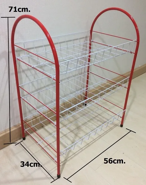 ชั้นวางของ3ชั้น ทรงโค้ง 34x56x71 105บาท/ชิ้น ขั้นต่ำ 3 ชิ้น