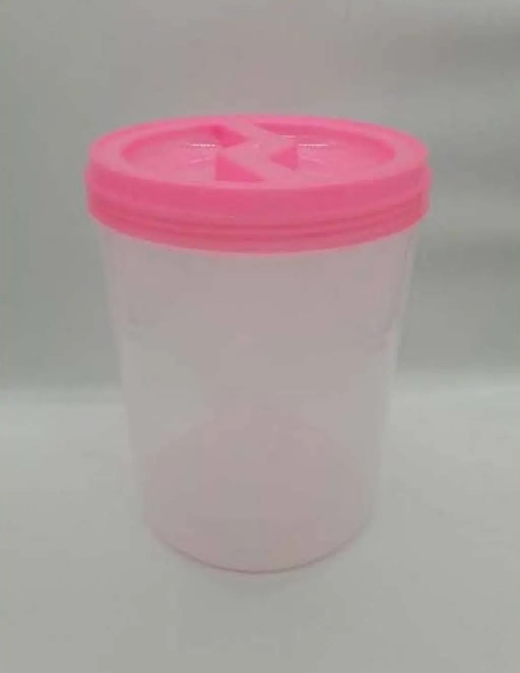 ขวดโหล+ฝา สีใส ฝา คละสี 23x32 cm. (1*36) 