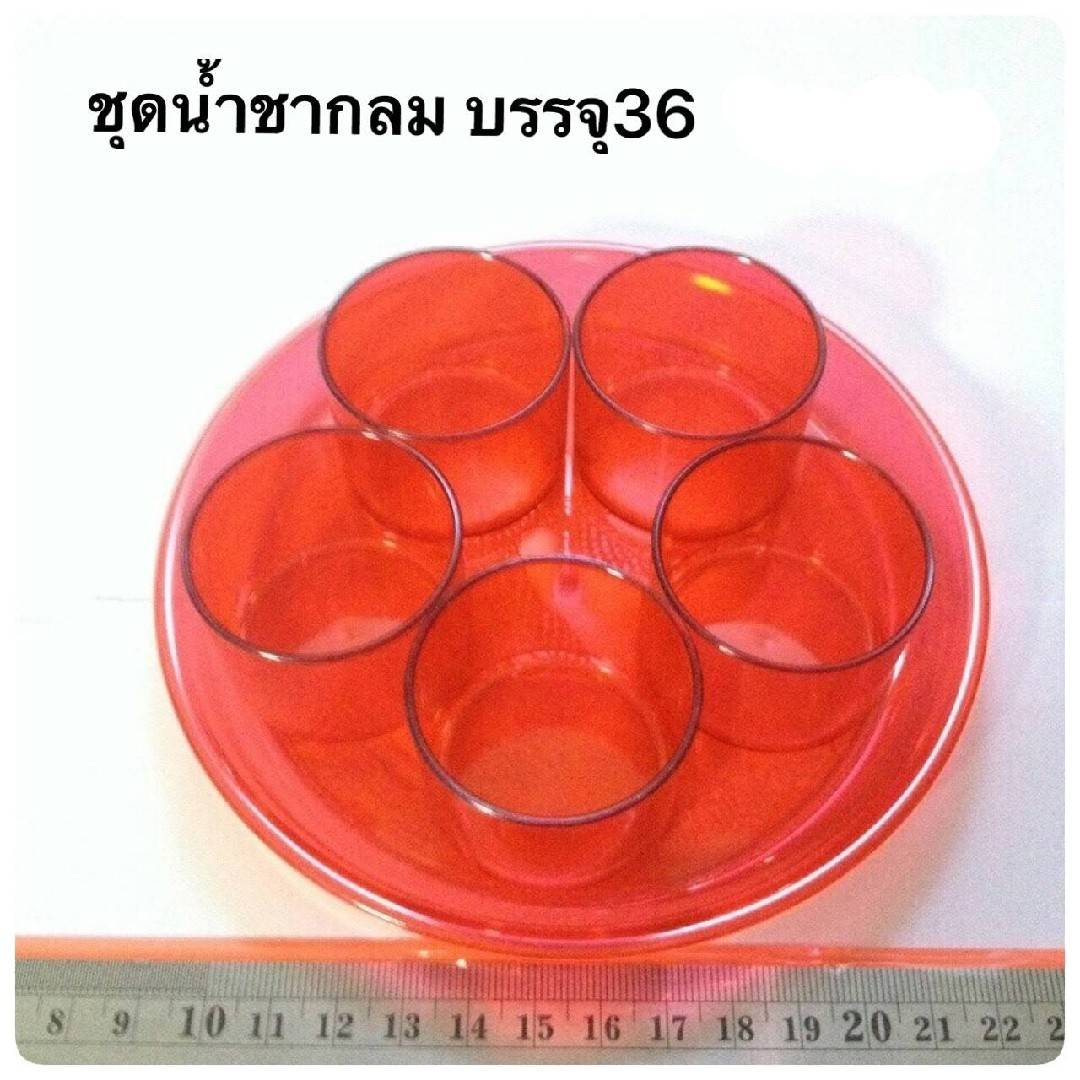 ชุดถ้วยชา ใส่น้ำชากลม1x5 (1*72)
