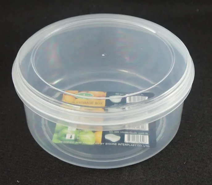 กล่องเวฟกลม2000ml. 19x9cm (1*96)