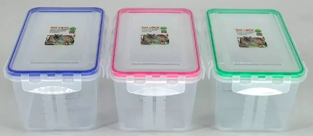 กล่องล็อค ทรงสูง 1800ml 14x21x11cm. 1*96