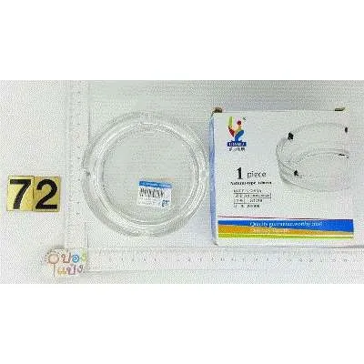 ที่เขี่ยบุหรี่ แบบจานแก้ว 10x3cm. YG8019 1*60  T7962 B0781 TGG1019 P6866 ZC90950 XTH-8111