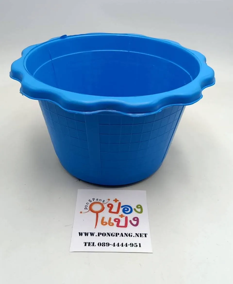 กระถางต้นไม้ ทานตะวัน สีหวาน 30x18x19 cm. (1*96)