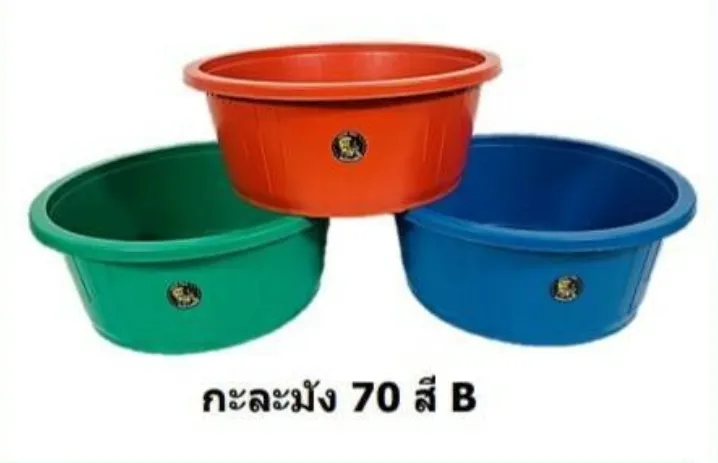 กะละมัง 70 สี B (1*24)