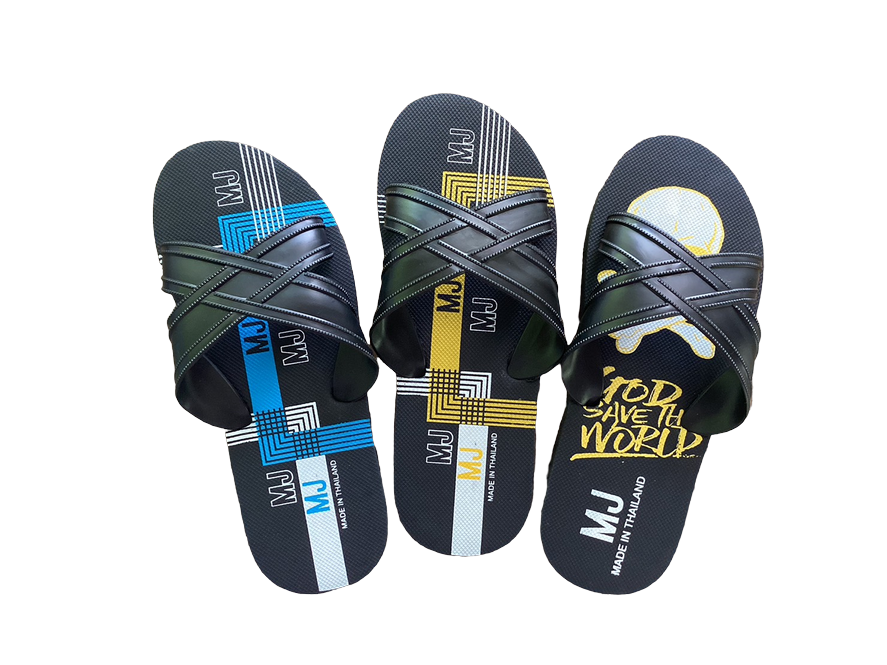 รองเท้าแตะ4หู พื้นสกรีน