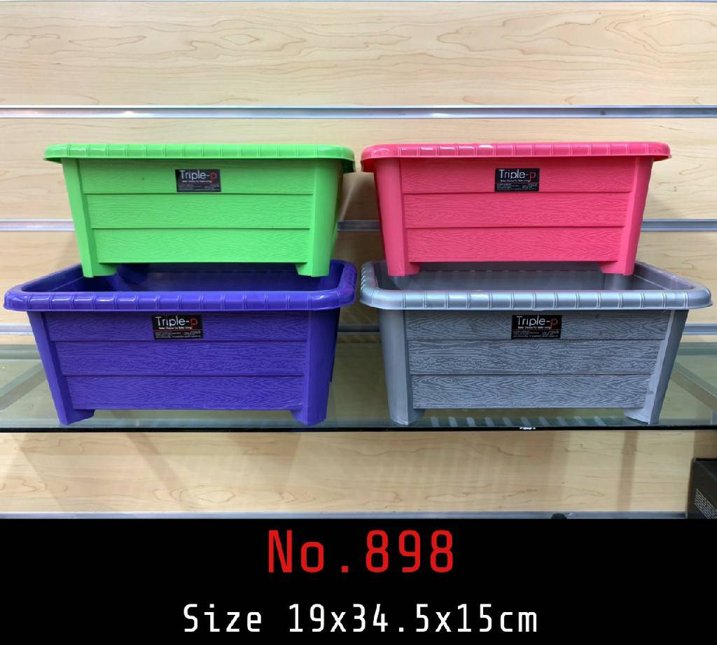 กระถางต้นไม้เหลี่ยม สีหวาน 19x34.5x15cm.1*72 เลิกผลิต
