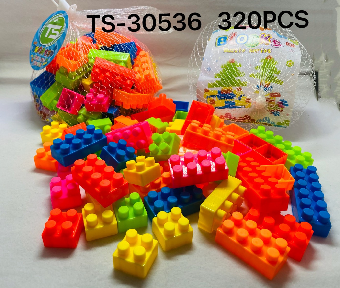 ตัวต่อเลโก้ 52ชิ้น แพ็คถุงตาข่าย (1*320)