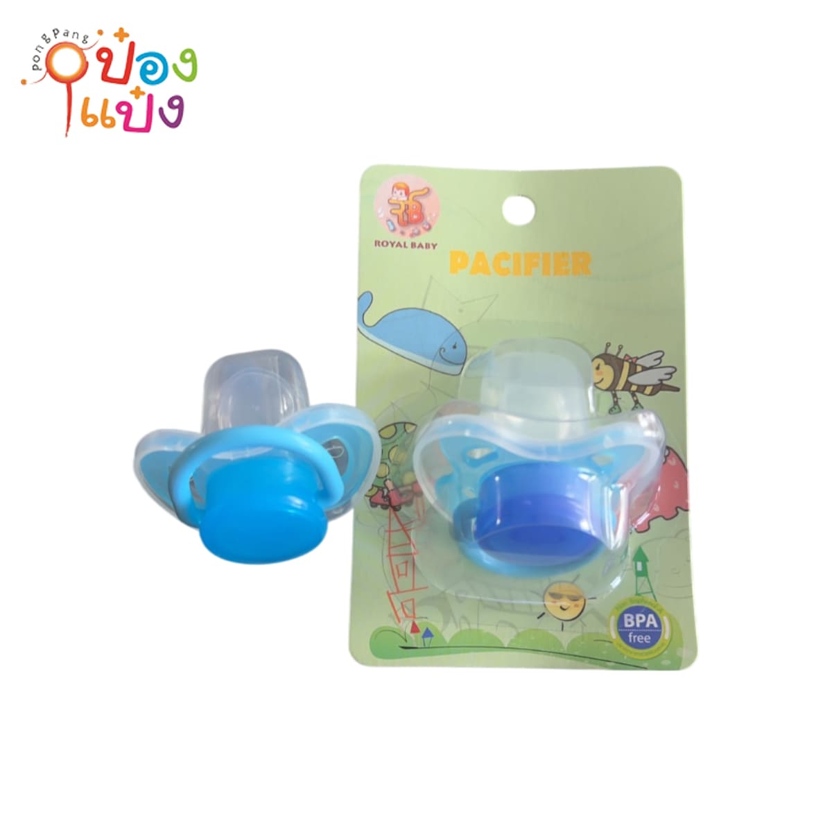 จุกนมหลอกพร้อมฝาครอบ มอก. ถูกต้อง 1*12