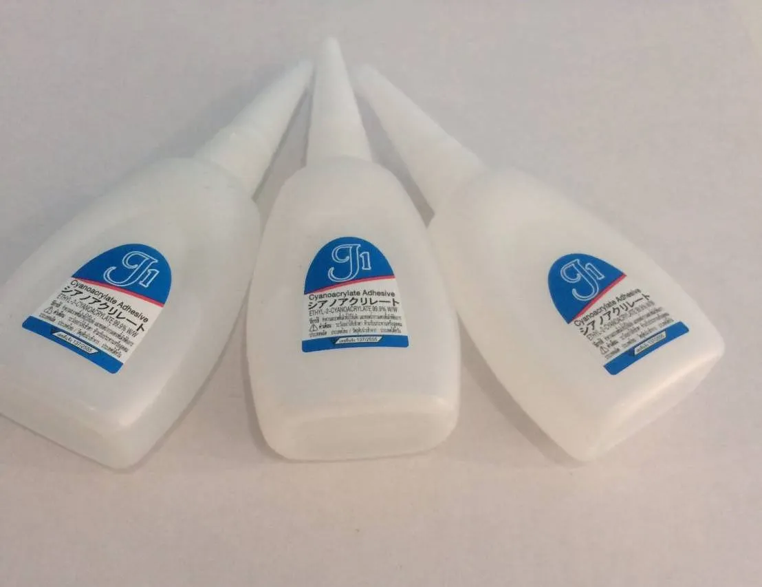 กาวร้อนหลอดใหญ่J1  50g 1*30(ขายยกลัง525บาท)