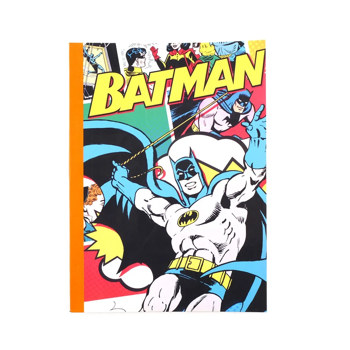 สมุดปกอ่อนสันกาว  40แผ่น A5 ลาย  Batman (1*12)