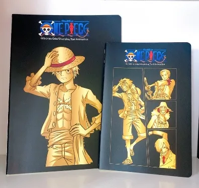 สมุดปกอ่อน 40แผ่น A5 ลายOne Piece   (1*12)
