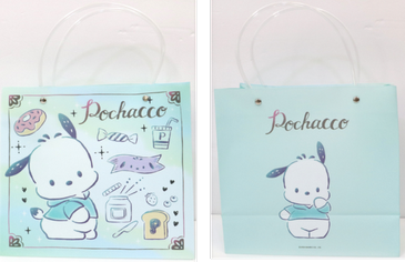 กระเป๋าช้อปปิ้ง กลิตเตอร์ Kuromi 23.5x22.5x11 cm. (1*12) VS1025 VS2420