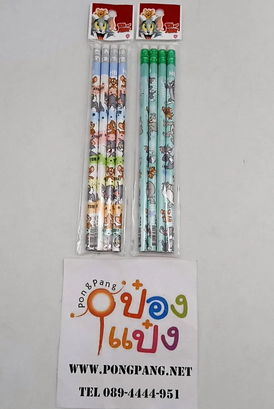 ดินสอHB ลาย TOM&JERRY คละลาย 1x4แท่ง 1*12  ลิขสิทธ์ถูกต้อง VS1318 VS1096 VS5068