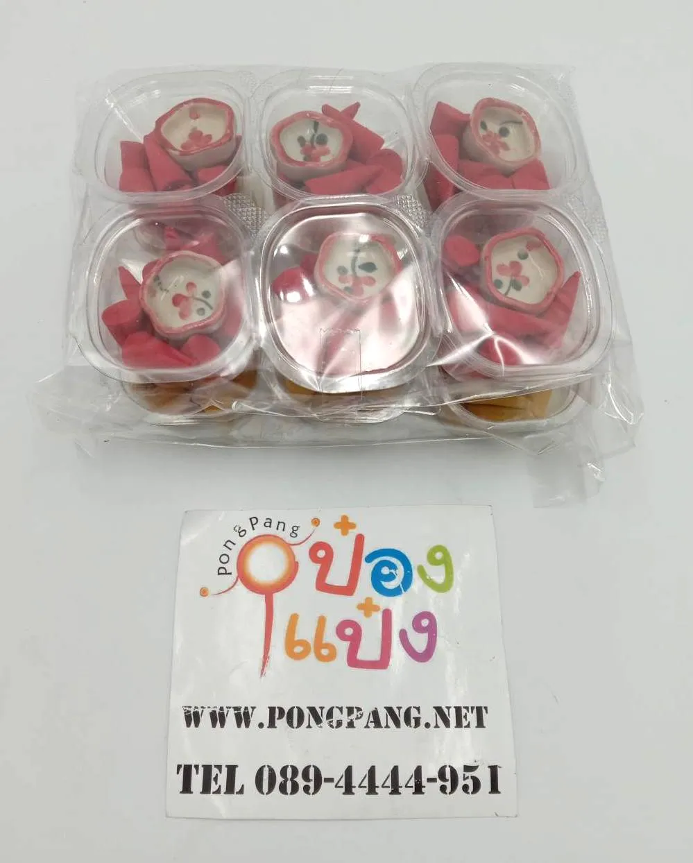 กำยานกล่อง พลาสติกใส (1*12)