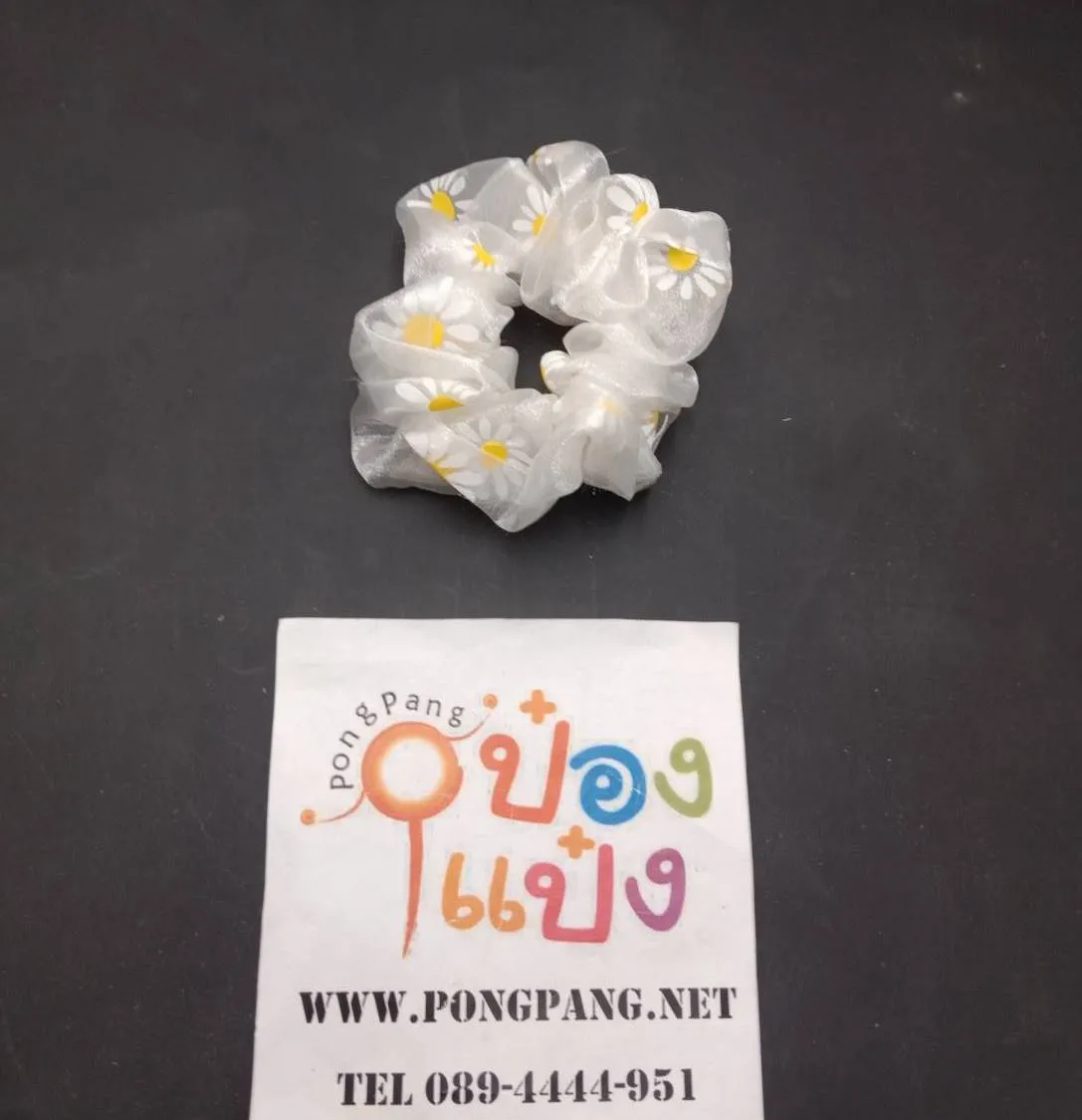 ยางมัดผม ดอกเดซี่ (1*12)