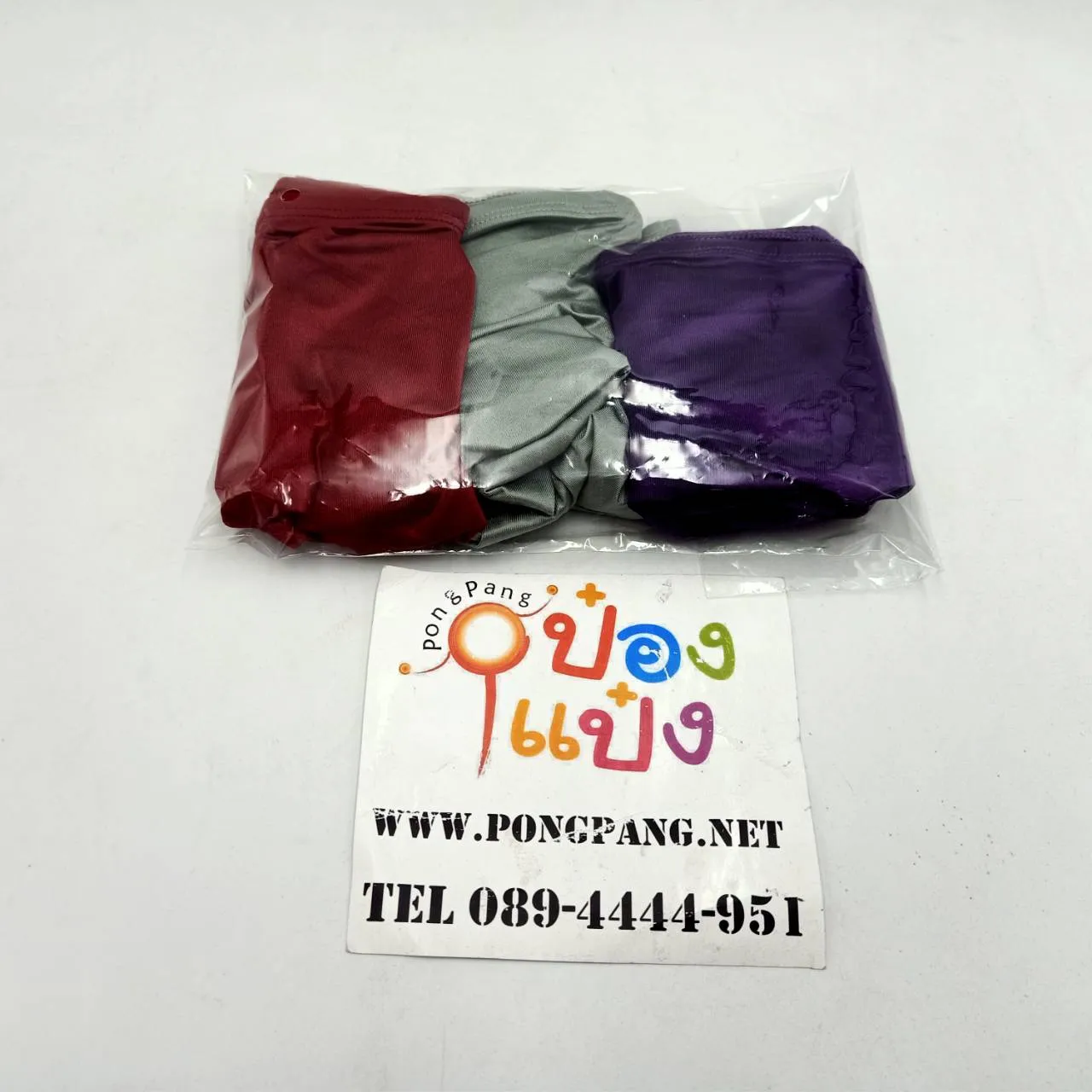 กางเกงใน ผ้าแบรนด์ คละสี  (1*12)