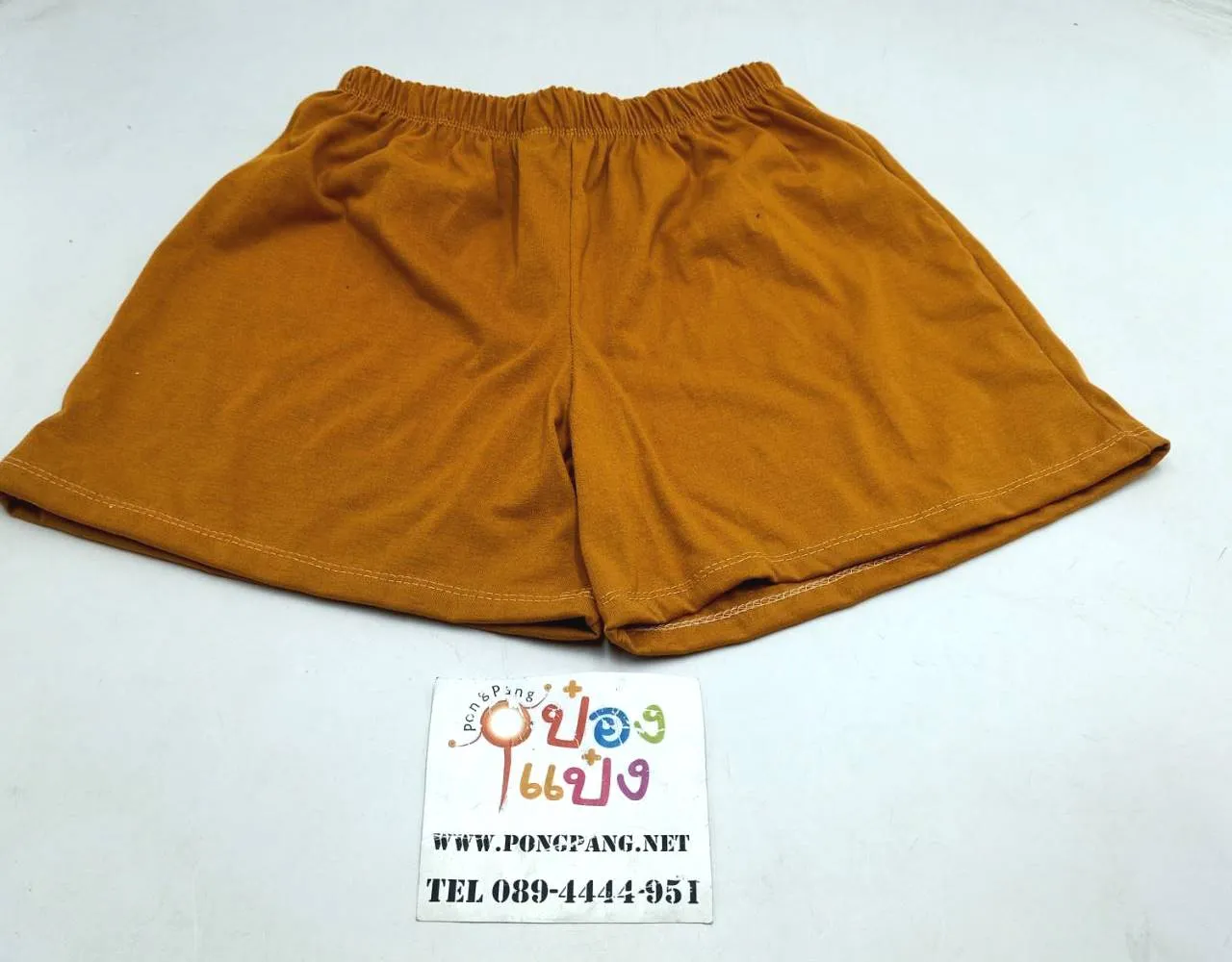 กางเกง เด็ก ขาสั้น ผ้ายืด คละสี คละไซต์ (1*12)