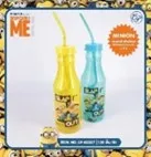 กระบอกน้ำพร้อมหลอด Minions 1*120 ลิขสิทธ์ถูกต้อง