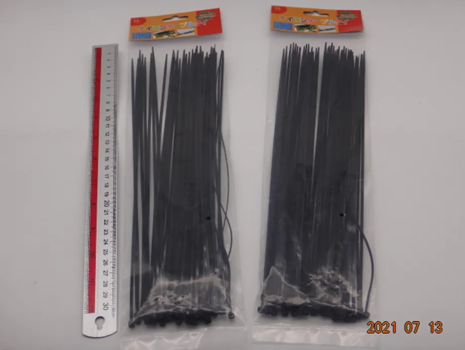 เคเบิ้ลไทด์ 30cm  50ชิ้น 3x300mm.