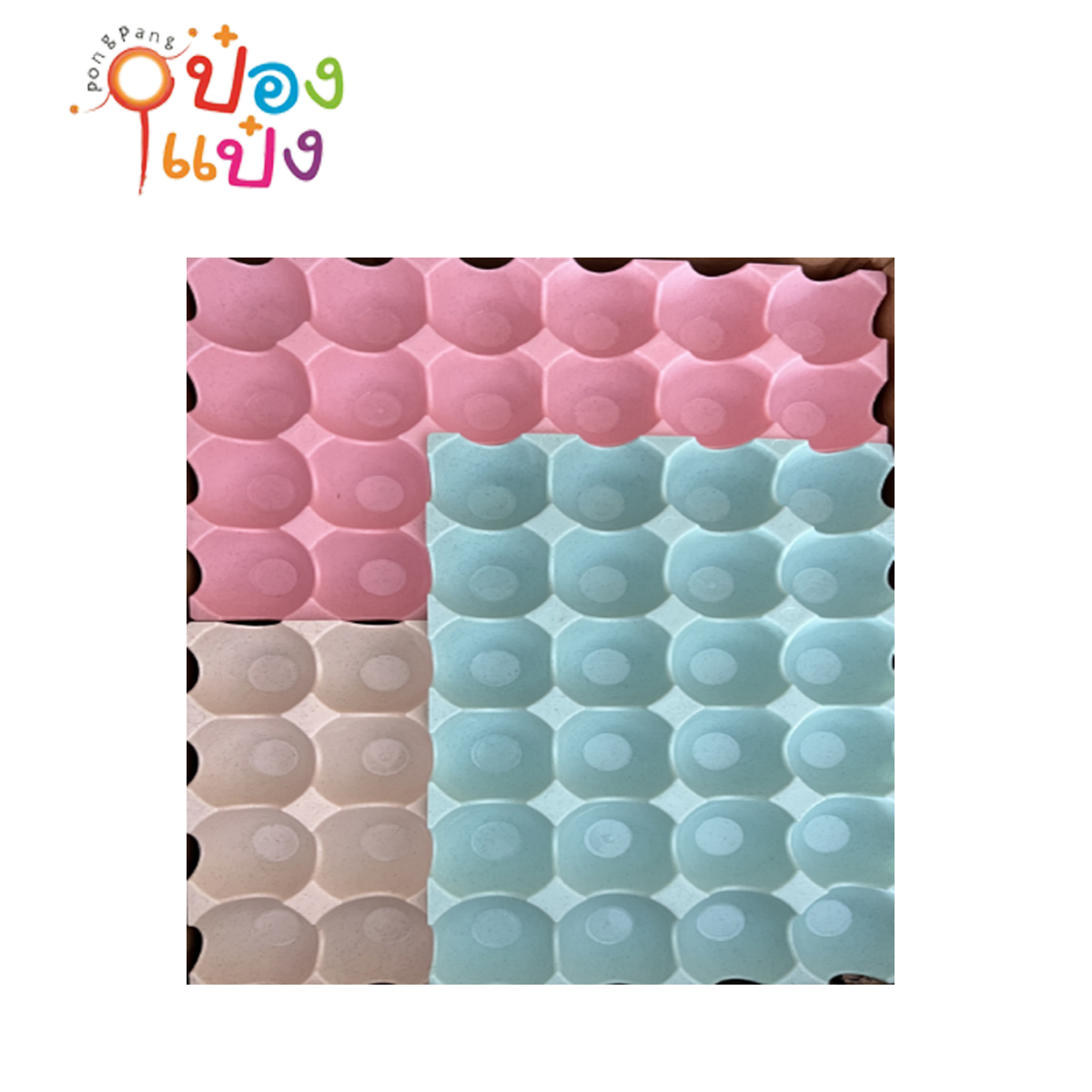 แผงไข่ 24 ช่อง พลาสติก คละสี 