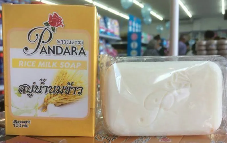 สบู่พรรณดารา สูตรน้ำนมข้าว 100g. 1*72