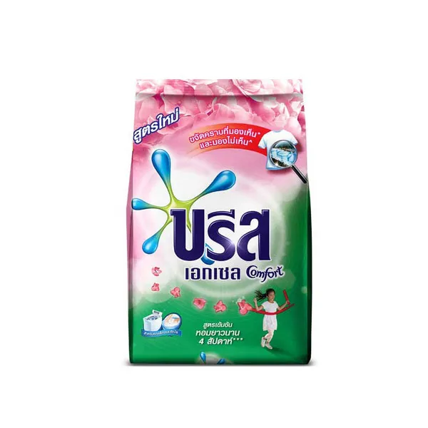 ผงซักฟอก บรีส เอกเซล สูตรเข้มข้น สีชมพู  210 กรัม (1*36)