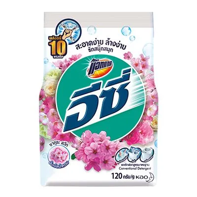 ผงซักฟอก แอทแทค อีซี่ สีขาว 120 กรัม (1*12)