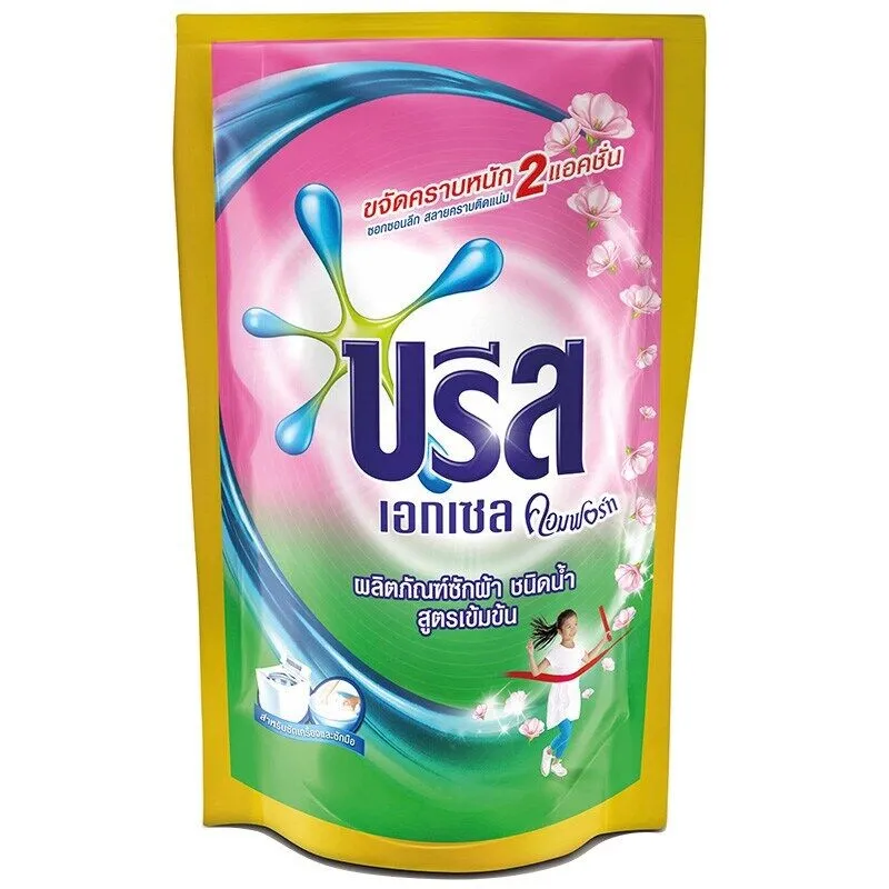 น้ำยาซักผ้า  บรีส 700ML สีเชมพู 1*12