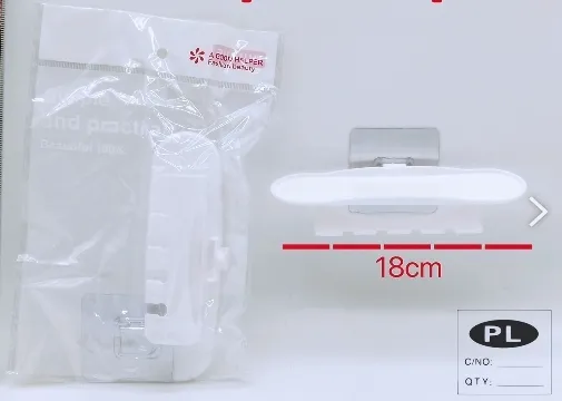 แขวนแปรงสีฟัน 4 ช่อง ความกว้าง 18 cm.