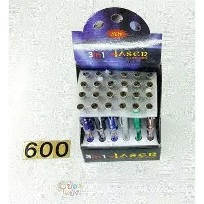 ปากกาเลเซอร์+ไฟLED 3in1     P8651  P5422 T20403