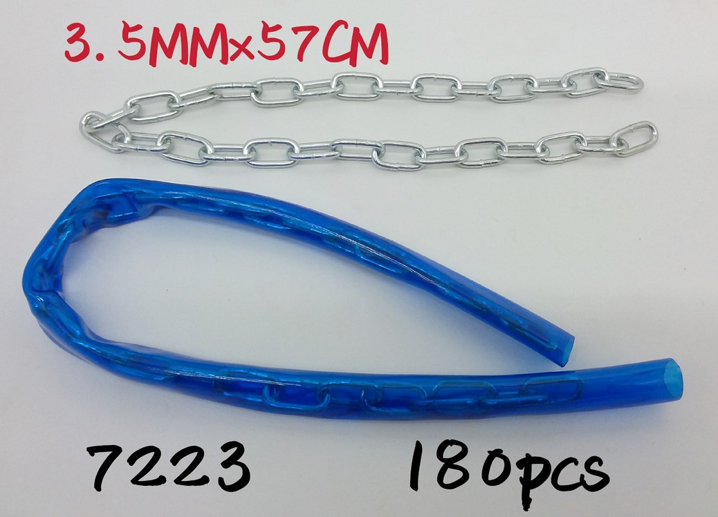 โซ่ล็อคจักรยานหุ้มสายยาง 3.5x57 cm. (แบบหนา)    T12283