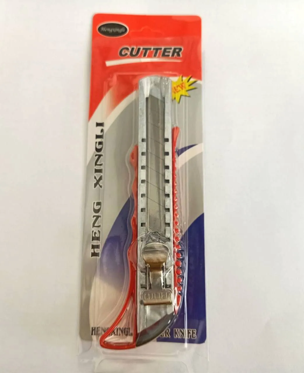 คัตเตอร์พลาสติก  15CM. แพ็คเดี่ยว T2321 T13046 S8038