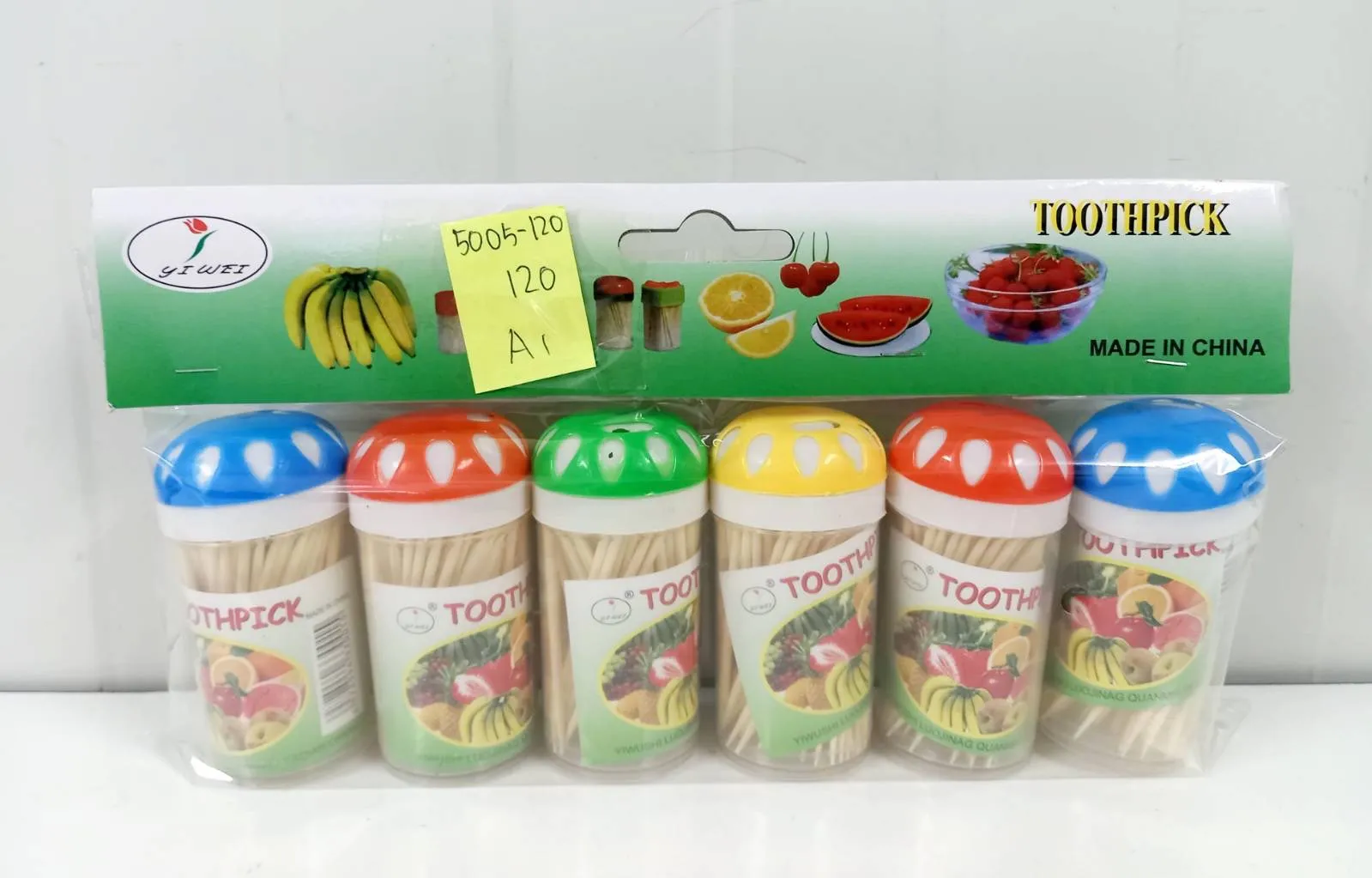 ไม้จิ้มฟัน 1x6 T5820  K050 S5005 S5002
