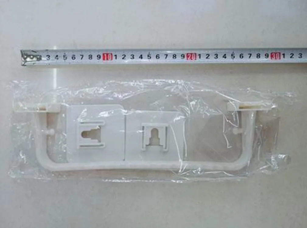 ราวแขวนผ้าเล็ก25cm มือจับหยัก ติดผนังแบบไม่ต้องเจาะรู 