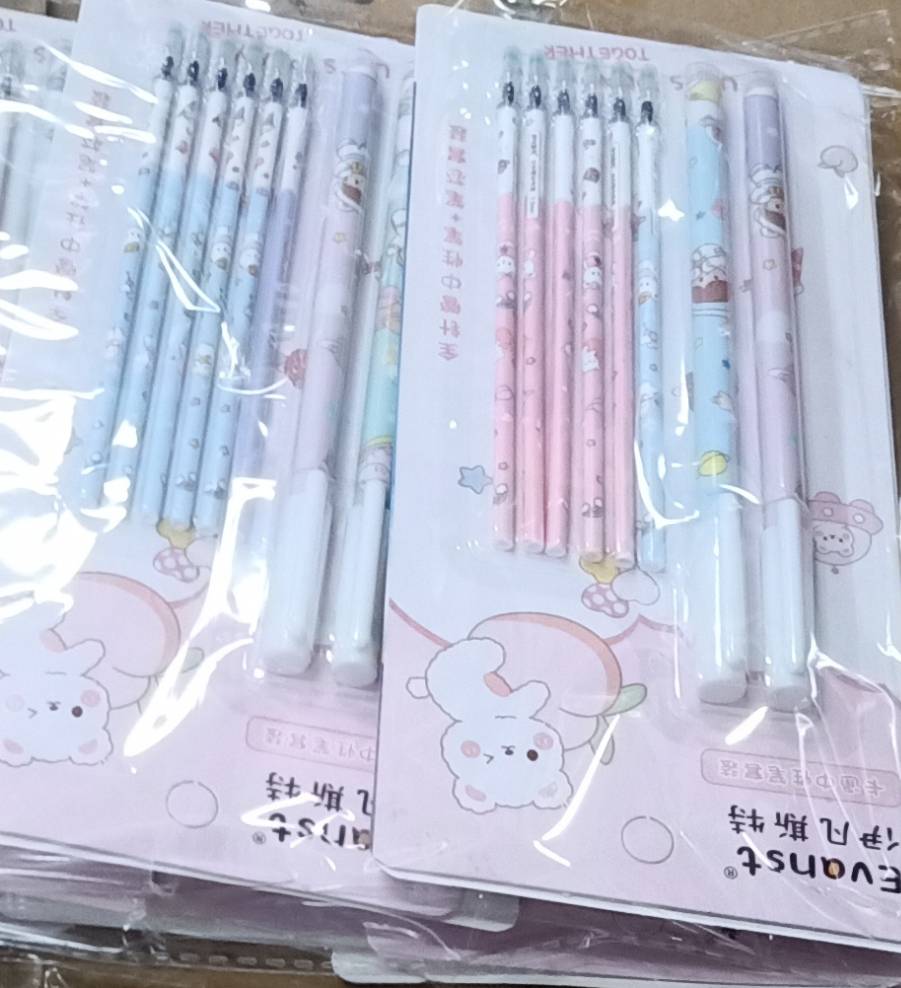 ปากกาลบได้ 2 แท่ง + ไส้เปลี่ยน 6 แท่ง LG6071 T4731 T20366