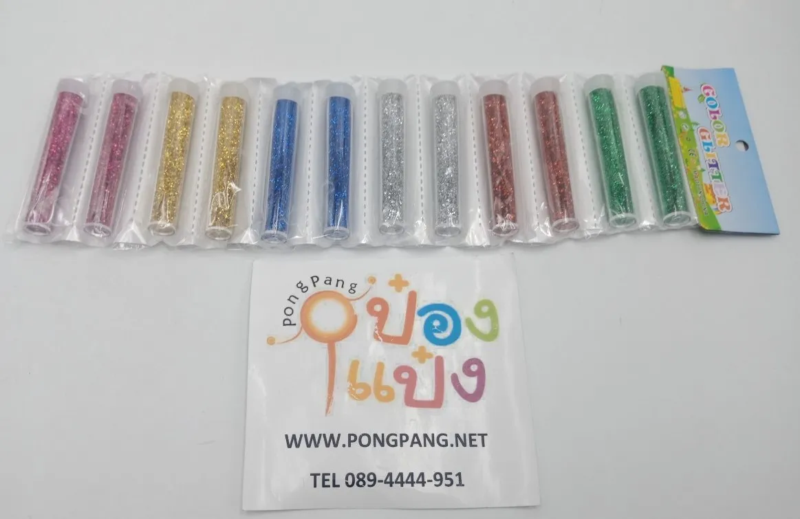กากเพชร หลอด แผง1x12 SG-HH229 T6867 T22769