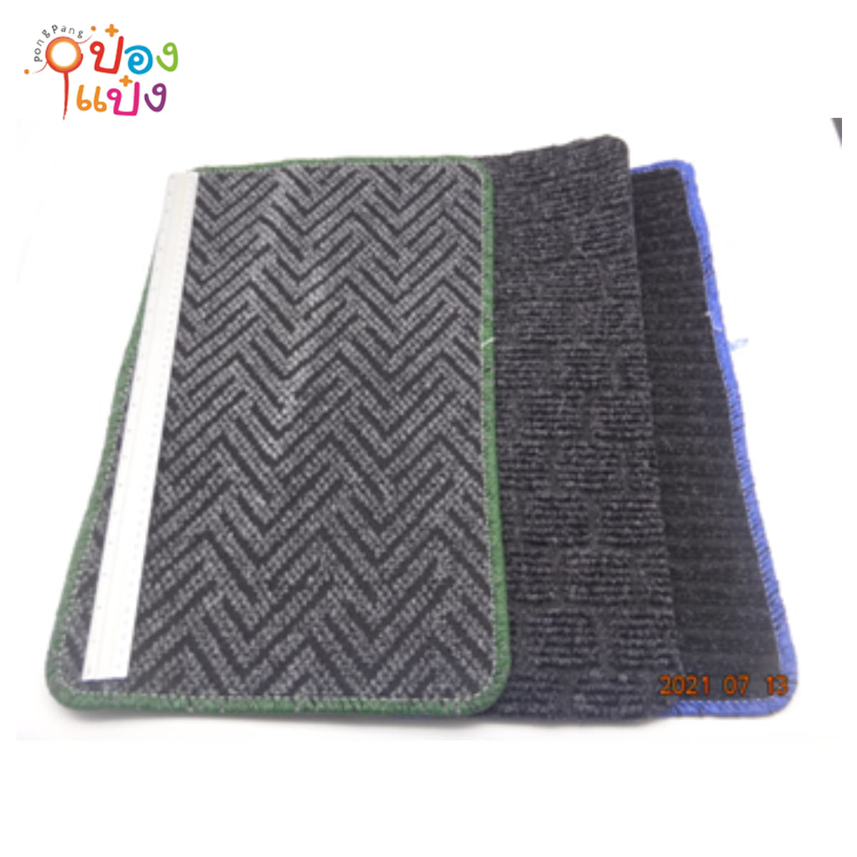 พรมเช็ดเท้าแบบหนา ขอบโค้ง 30x50cm