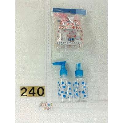 ขวดสเปรย์+ขวดโลชั่น 80ml.ขวดคละลาย P6858  SG-HA110 T5032