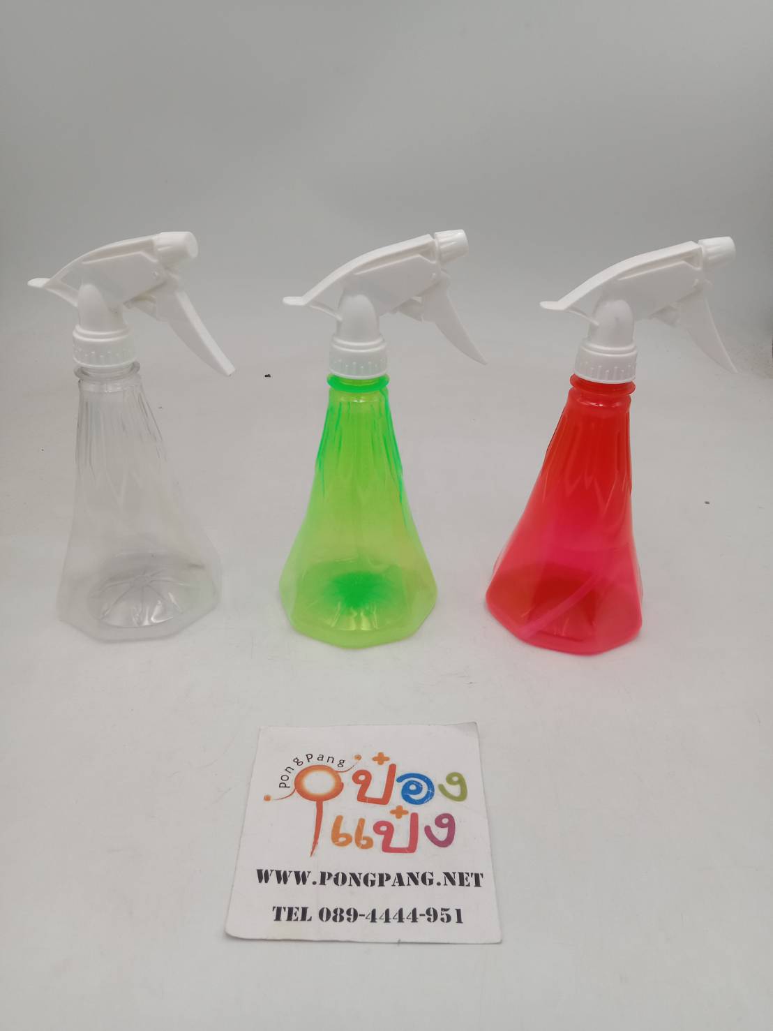 กระบอกฉีด Foggy ฟ๊อกกี้ ฟูจิ ตราช้าง ขวดสี แบบใส 430CC.